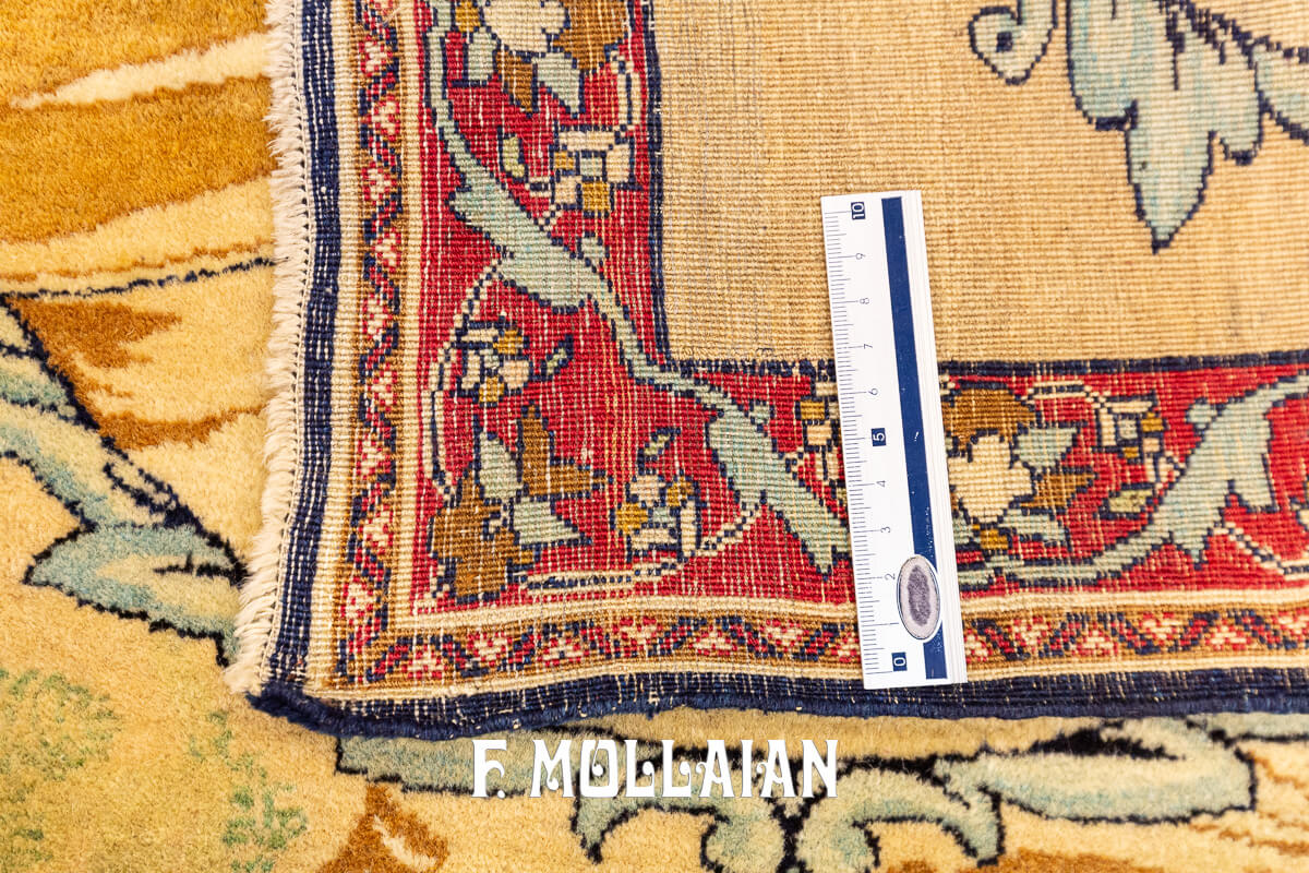 Tapis Kerman Ravar Pictural Forme spéciale n°:705944